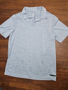 Athletic Works Pale Blue Short-Sleeve Polo